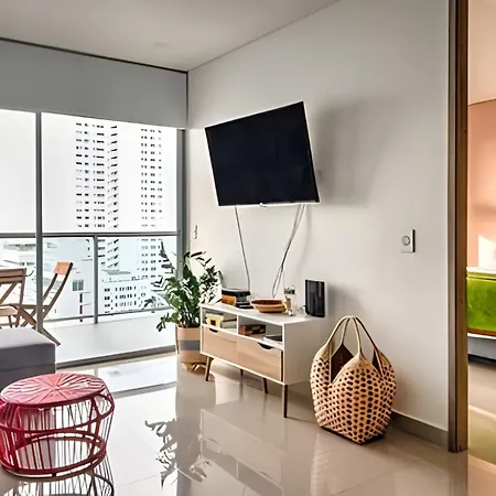 Apartamento Bocagrande | Fresh & Modern 1br W/seaside View *