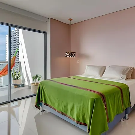 Bocagrande | Fresh & Modern 1br W/seaside View Apartamento
