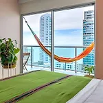 Bocagrande | Fresh & Modern 1Br W/Seaside View